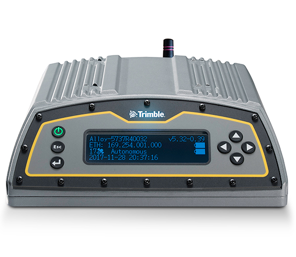 セパレート型GNSS受信機trimble Alloy